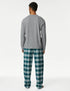 Brushed Cotton Checked Pyjama Set